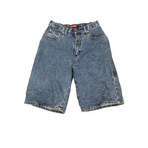 Vintage Jingo Jeans Mens 100% Cotton Denim Cargo Shorts Size 30